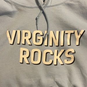 Virginity Rocks Hoodie